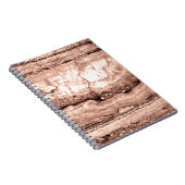 Zand Dune Granite, geelbruine steensteen Notitieboek (Rechterzijde)