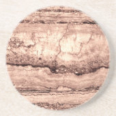 Zand Dune Granite, geelbruine steensteen Zandsteen Onderzetter (Voorkant)