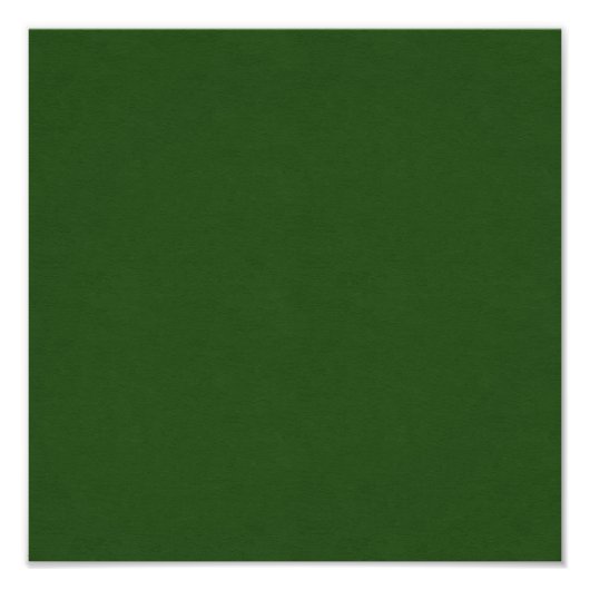 ZAND EN BEACH SOLID DARK FOREST GROEN ACHTERGROND FOTO AFDRUK (Voorkant)