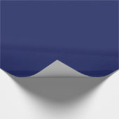 ZAND EN BEACH SOLID DARK NAVY BACKGROUNDE WAL CADEAUPAPIER (Hoek)