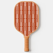 Zand en Klei Geometrisch Boho Design Pickleball Paddle (Voorkant)