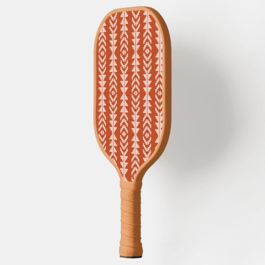 Zand en Klei Geometrisch Boho Design Pickleball Paddle (Links)
