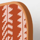 Zand en Klei Geometrisch Boho Design Pickleball Paddle (Links Detail)