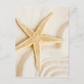 Zand en natuurlijke neutrale kleur van Starfish Briefkaart (Voorkant)