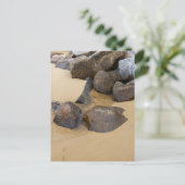 Zand en stenen briefkaart (Staand voorkant)