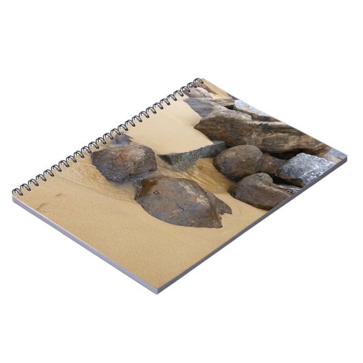 Zand en stenen notitieboek (Linkerzijde)