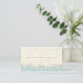 Zand en Sterren Strand Theme Place Cards Plaatskaartje (Staand voorkant)