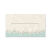 Zand en Sterren Strand Theme Place Cards