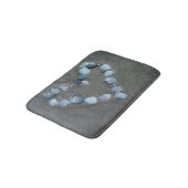 Zand en strand Shell Hart Badmat Rug (Gekanteld)