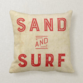 Zand- en Surf-piloot Kussen