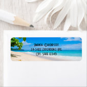 Zand en Surf Tropical Beach Etiket (Insitu)