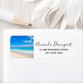 Zand en Surf Tropical Beach Etiket (Insitu)