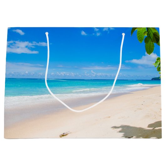 Zand en Surf Tropical Beach Groot Cadeauzakje (Voorkant)