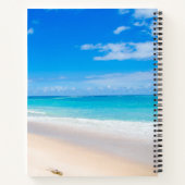 Zand en Surf Tropical Beach Notitieboek (Achterkant)