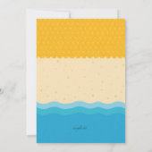 Zand en Surf Uitnodiging (Achterkant)