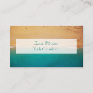 Zand- en waterVisitekaartjes Visitekaartje