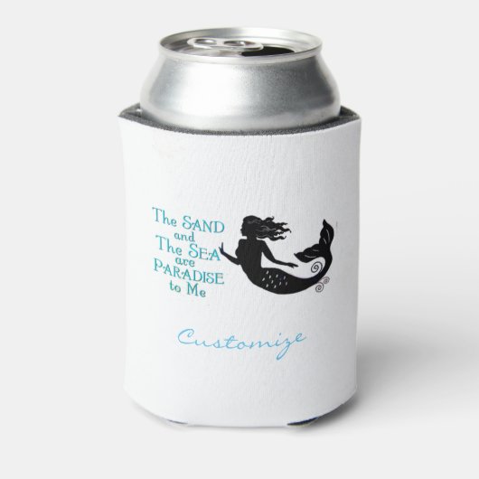 Zand en Zee Beach Mermaid Thunder_Cove Blikjeskoeler (Blikje Achterkant)