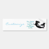 Zand en Zee Beach Mermaid Thunder_Cove Bumpersticker (Voorkant)