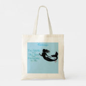 Zand en Zee Beach Mermaid Thunder_Cove Tote Bag (Achterkant)