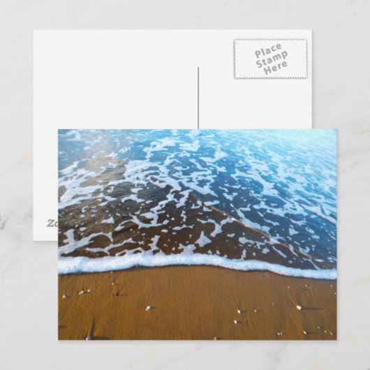 Zand en Zee Briefkaart (Voorkant / Achterkant)