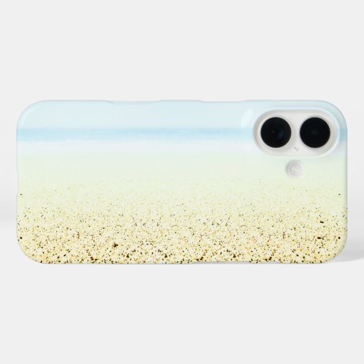 Zand en Zee Calm Coastal Case-Mate iPhone Case (Achterkant (horizontaal))