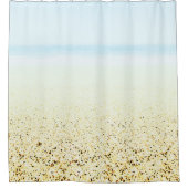 Zand en Zee Calm Coastal Douchegordijn (Voorkant)