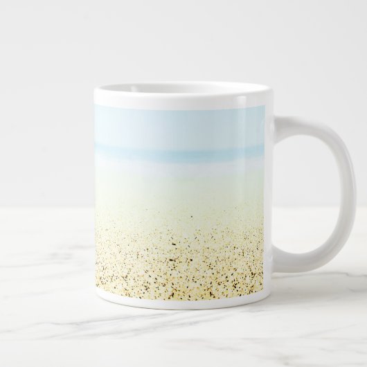 Zand en Zee Calm Coastal Grote Koffiekop (Rechts)