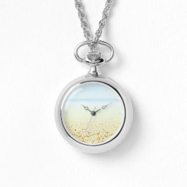 Zand en Zee Calm Coastal Horloge