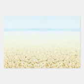 Zand en Zee Calm Coastal Inpakpapier Vel (Voorkant 2)