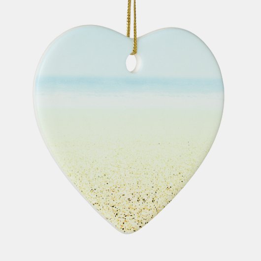 Zand en Zee Calm Coastal Keramisch Ornament (Rechts)