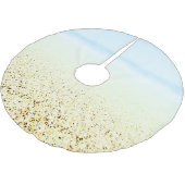 Zand en Zee Calm Coastal Kerstboom Rok (Gekanteld)