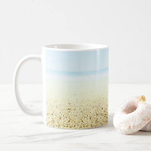 Zand en Zee Calm Coastal Koffiemok (Met donut)