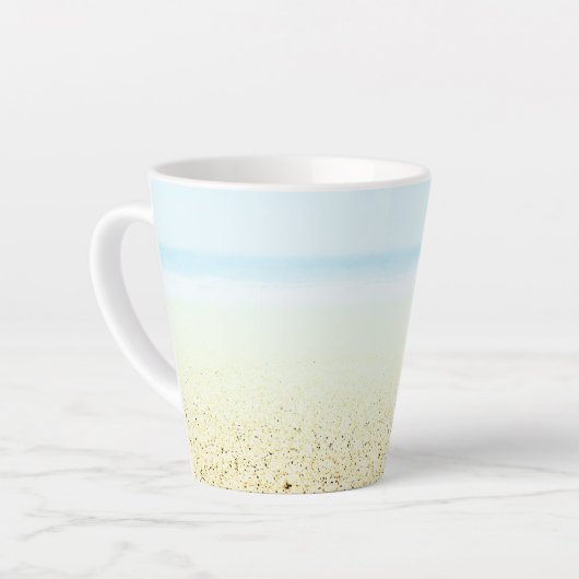 Zand en Zee Calm Coastal Latte Mok (Linkerhoek)