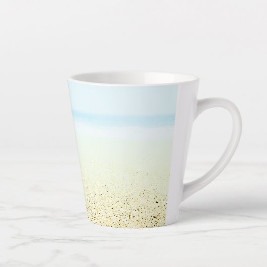 Zand en Zee Calm Coastal Latte Mok (Rechts)
