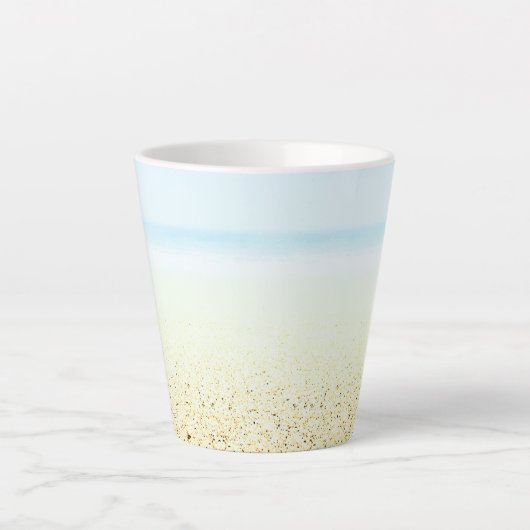 Zand en Zee Calm Coastal Latte Mok (Voorkant)