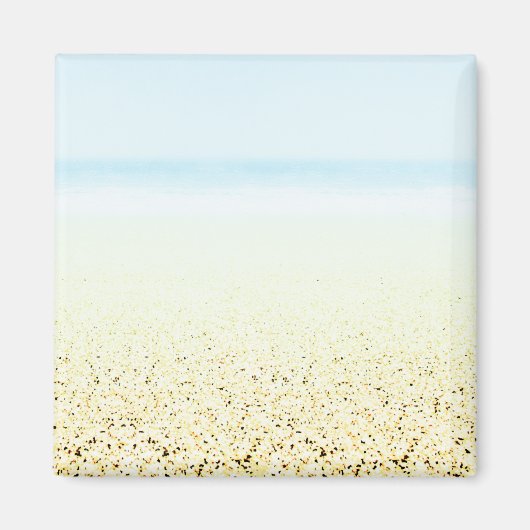 Zand en Zee Calm Coastal Magneet (Voorkant)
