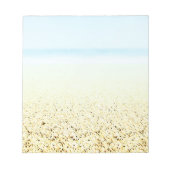 Zand en Zee Calm Coastal Notitieblok (Voorkant)