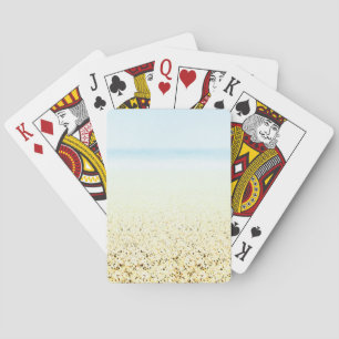 Zand en Zee Calm Coastal Pokerkaarten