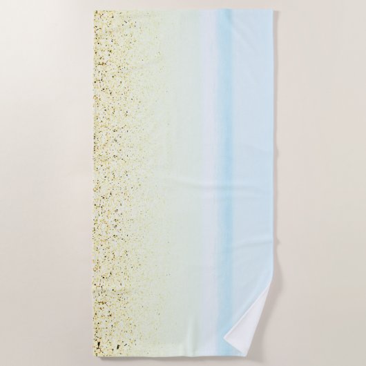 Zand en Zee Calm Coastal Strandlaken (Voorkant)