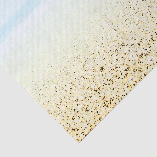 Zand en Zee Calm Coastal Tissuepapier (Detail)