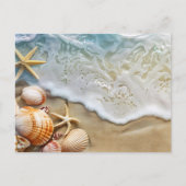 Zand en Zee Feestdagenkaart (Voorkant)