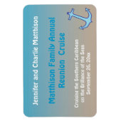 Zand en Zee Licht Stateroom Deurmarker Magneet (Verticaal)