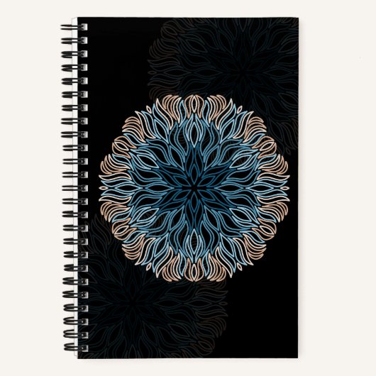 Zand en Zee Mandala Notitieboek (Voorkant)