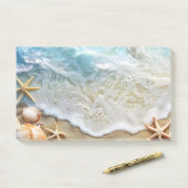 Zand en Zee Post-it® Notes (Op bureau)