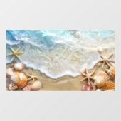 Zand en Zee Raamsticker (Vel)