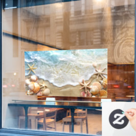 Zand en Zee Raamsticker