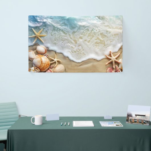 Zand en Zee Spandoek (Beurs)