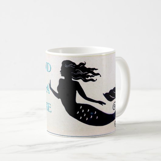 Zand- en zee-zeemeermin mok (Voorkant rechts)