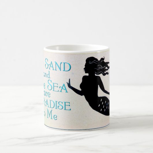 Zand- en zee-zeemeermin mok (Center)