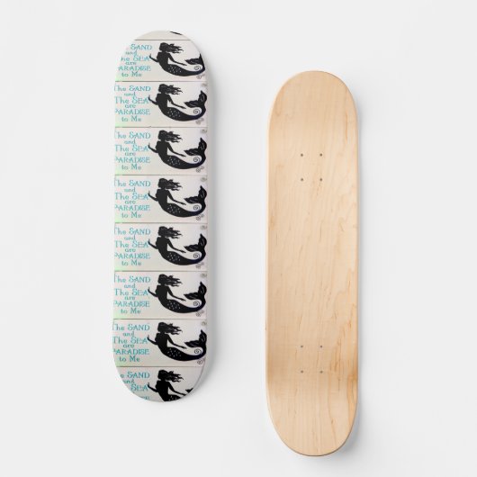 zand- en zee zeemijskateboard persoonlijk skateboard (Voorkant)
